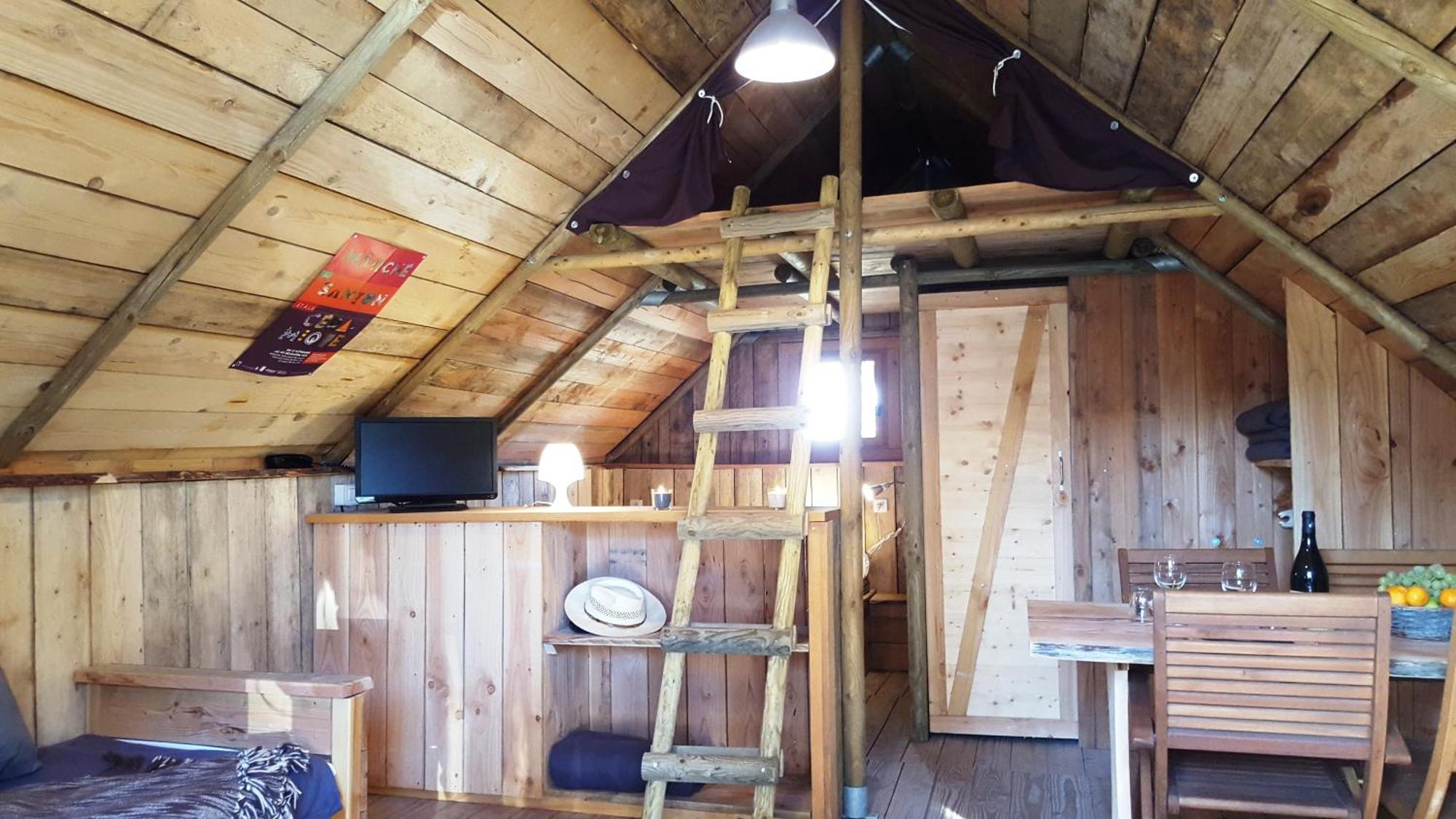 Lodges En Provence - Ecogites & Restaurant Insolites Richerenches Zimmer foto